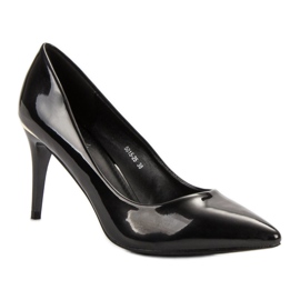 Small Swan Alfileres Lacados Negros 4