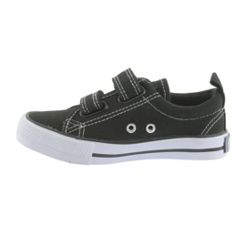 American Club Zapatillas de cepillo para niños estadounidenses velcro negro 2