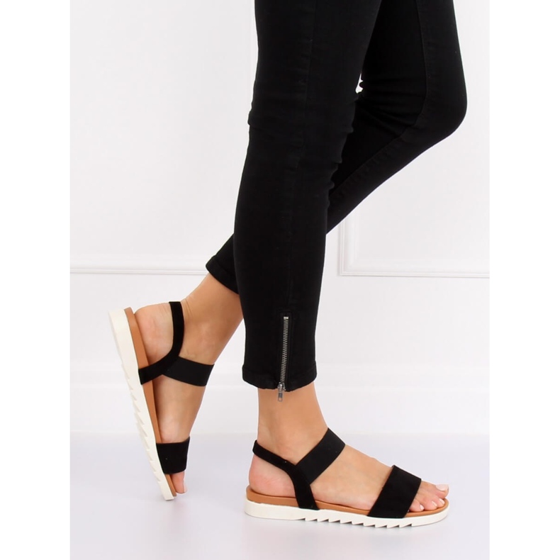 Sandalias de mujer negras 9001 Black negro 1
