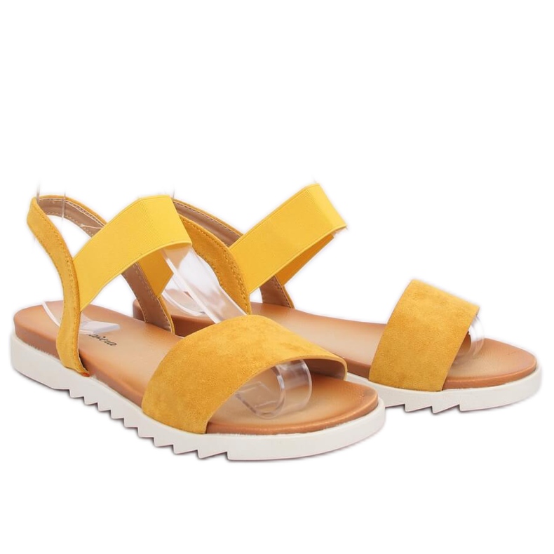 Sandalias de mujer amarillas 9001 Amarillo 2