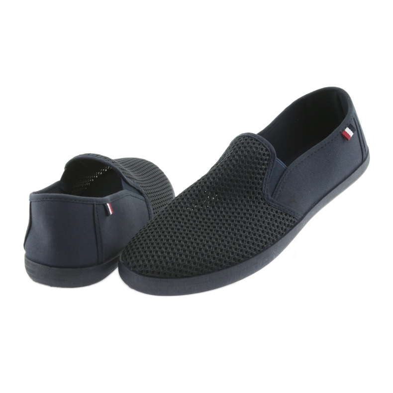 Zapatillas slip-on ATLETICO azul marino 4