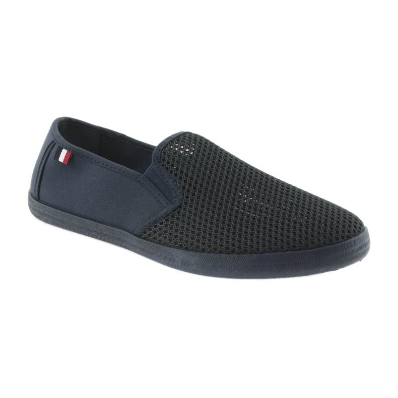 Zapatillas slip-on ATLETICO azul marino 1