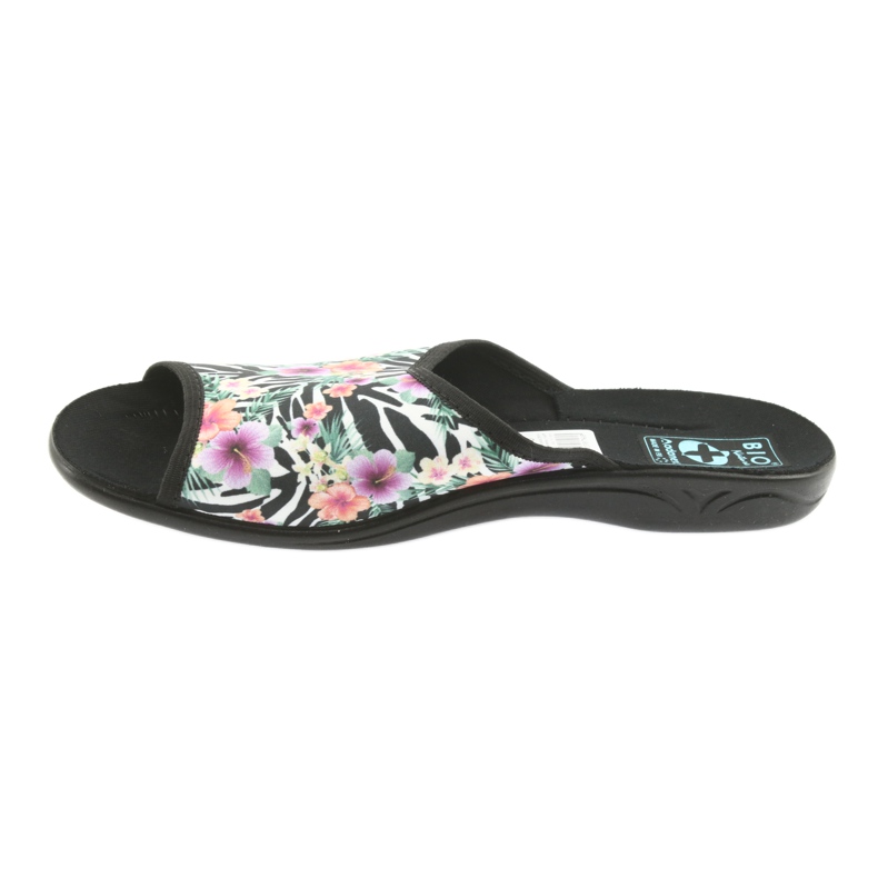 Zapatillas de mujer zebra Adanex 23876 blanco negro multicolor 2