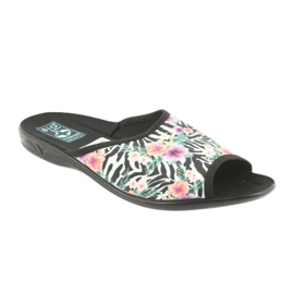 Zapatillas de mujer zebra Adanex 23876 blanco negro multicolor 1