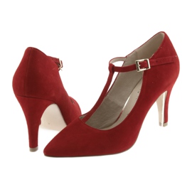 Salón de mujer rojo Caprice 24400 4