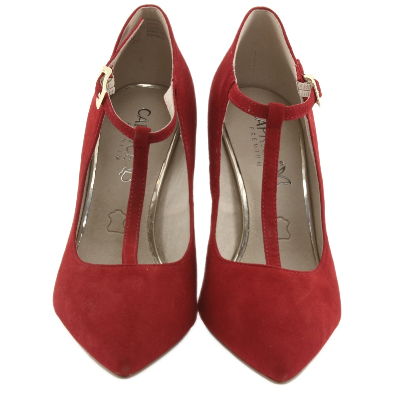 Salón de mujer rojo Caprice 24400 3