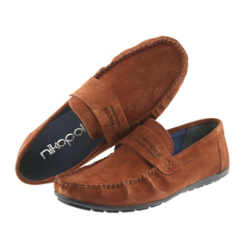 Mocasines ante camel Nikopol 1688 beige 5