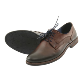Zapatos de hombre marrones Nikopol 1712 marrón 6