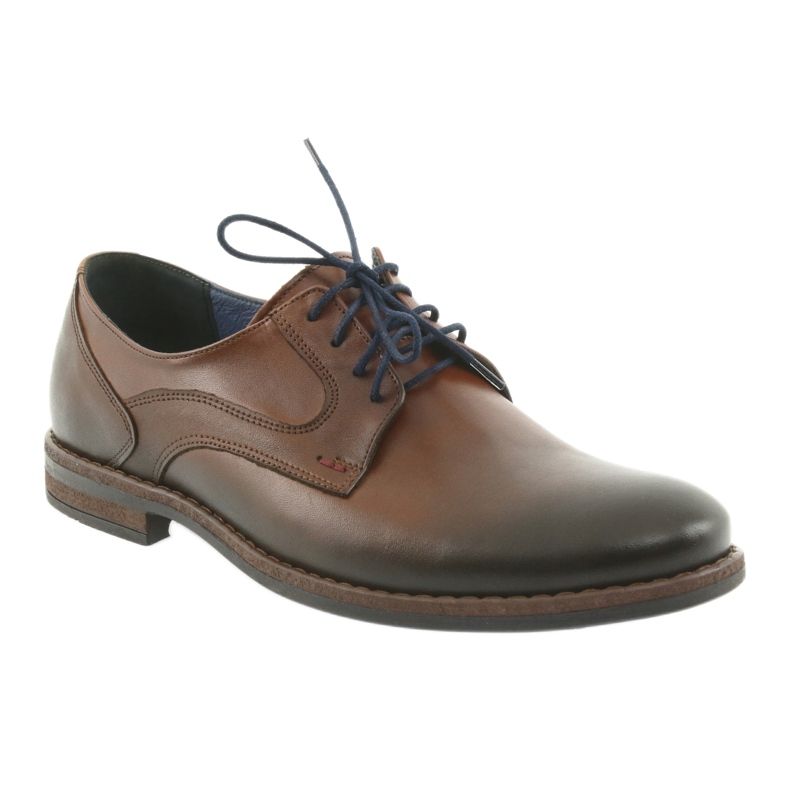 Zapatos de hombre marrones Nikopol 1712 marrón 1 Zapatos de hombre marrones Nikopol 1712 marrón 1