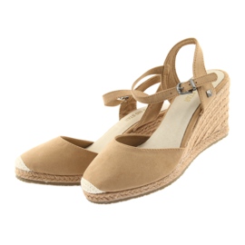 Sandalias Big Star alpargatas 274A169 C.beż marrón 3
