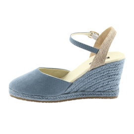 Sandalias alpargatas Big Star 274193 Azul 2