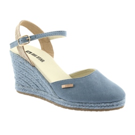 Sandalias alpargatas Big Star 274193 Azul 1