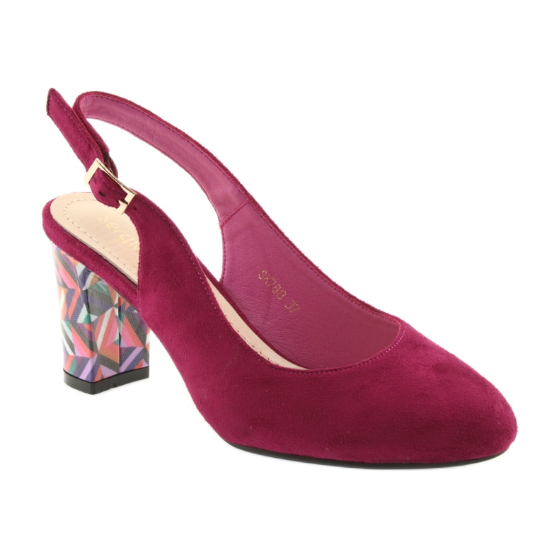 Sandalias en el poste de Sergio Leone 788 rosa 1