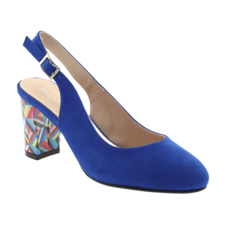 Sandalias en el poste Sergio Leone 788 indigo mic azul 1