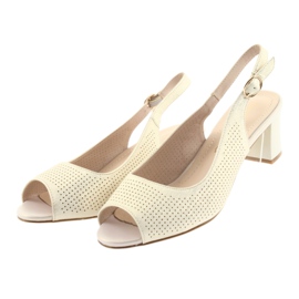 Sandalias en el poste de Sergio Leone 794 oro dorado 3