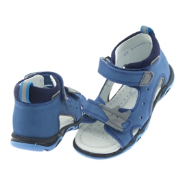 Sandalias niño nabos Bartek 51489 azul gris 4