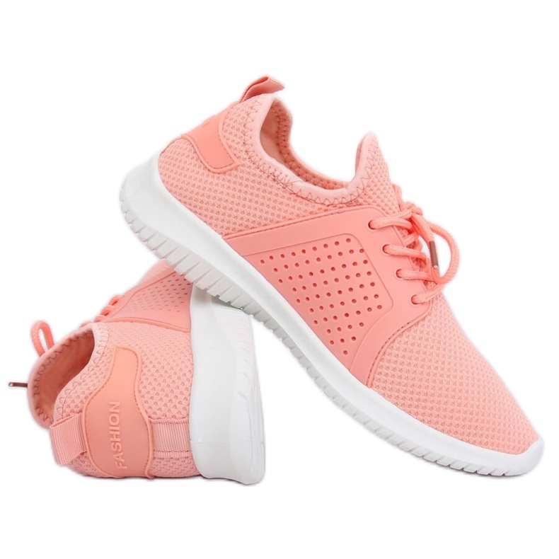 Rosa 7758-Y Zapatillas deportivas rosa 1