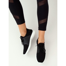 Zapatillas deportivas negras 7758-Y Black negro 1