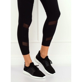 Zapatillas deportivas negras 7758-Y Black negro 3