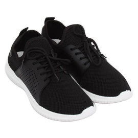 Zapatillas deportivas negras 7758-Y Black negro 2
