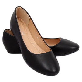 Bailarinas de cuña negras 7849-P Black negro 2