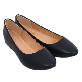 Bailarinas con cuña azul marino 7849-P DK. Azul 2