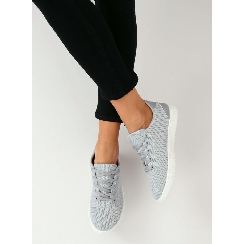 Zapatillas de mujer grises 7062-Y Grey 2