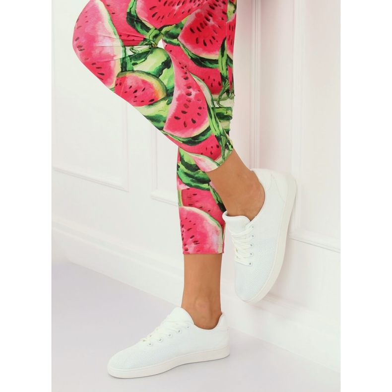 Zapatillas de mujer blancas 7062-Y White blanco 2