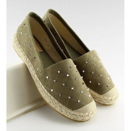 Alpargatas con tachuelas verde 5481 verde II-GAT 3