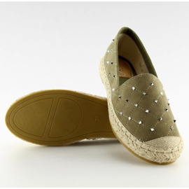 Alpargatas con tachuelas verde 5481 verde II-GAT 1