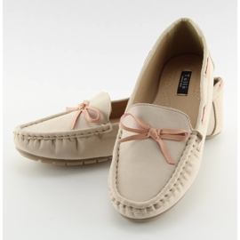 Mocasines clásicos de mujer beige 3145 Beige II-GAT 6