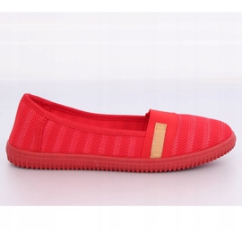 Bailarinas de mujer rojas XJ-2959 Red rojo 4