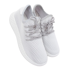 Gris 7760-Y Zapatillas deportivas grises 4