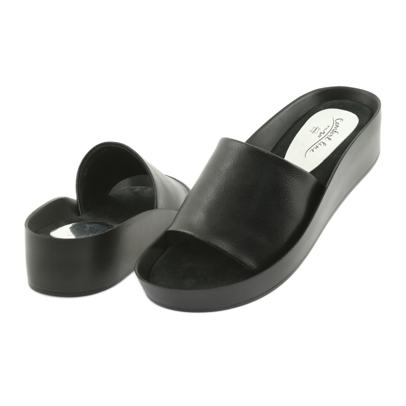 Zapatillas negras perfiladas Filippo 768 negro 4