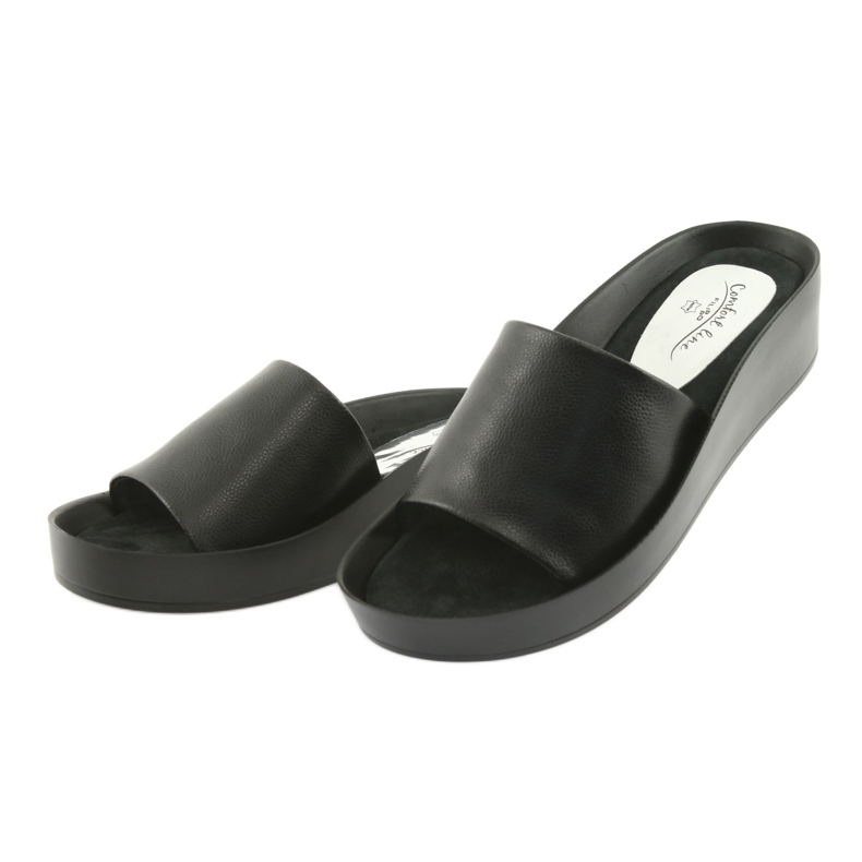 Zapatillas negras perfiladas Filippo 768 negro 3