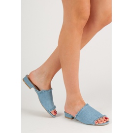 Small Swan Zapatillas de mezclilla azul 1 Small Swan Zapatillas de mezclilla azul 1