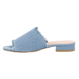 Small Swan Zapatillas de mezclilla azul 3