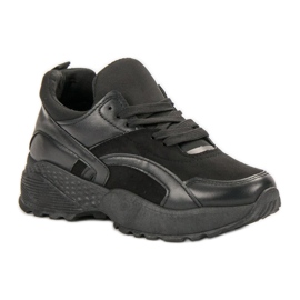 Zapatillas sin cordones negro 5