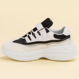 Zapatillas de deporte BLANCAS Y NEGRAS de moda blanco negro 1 Zapatillas de deporte BLANCAS Y NEGRAS de moda blanco negro 1