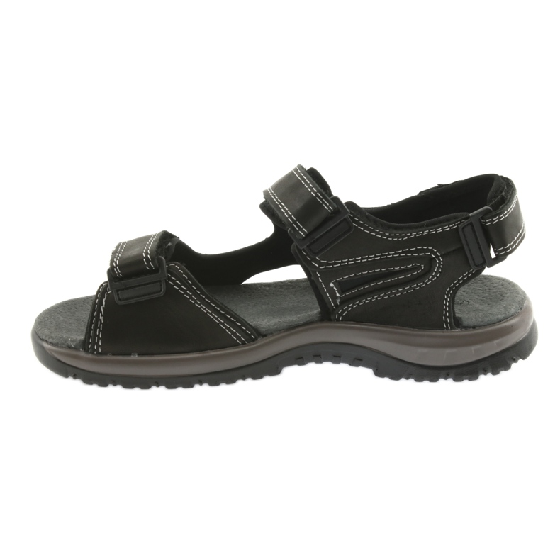 Sandalias velcro EVA claro DK fondo negro 2