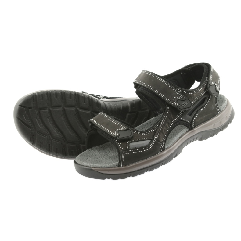 Sandalias velcro EVA claro DK fondo negro 4