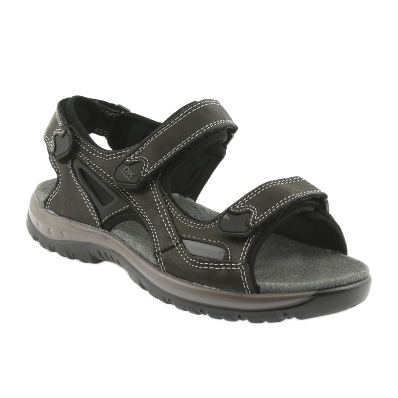 Sandalias velcro EVA claro DK fondo negro 1