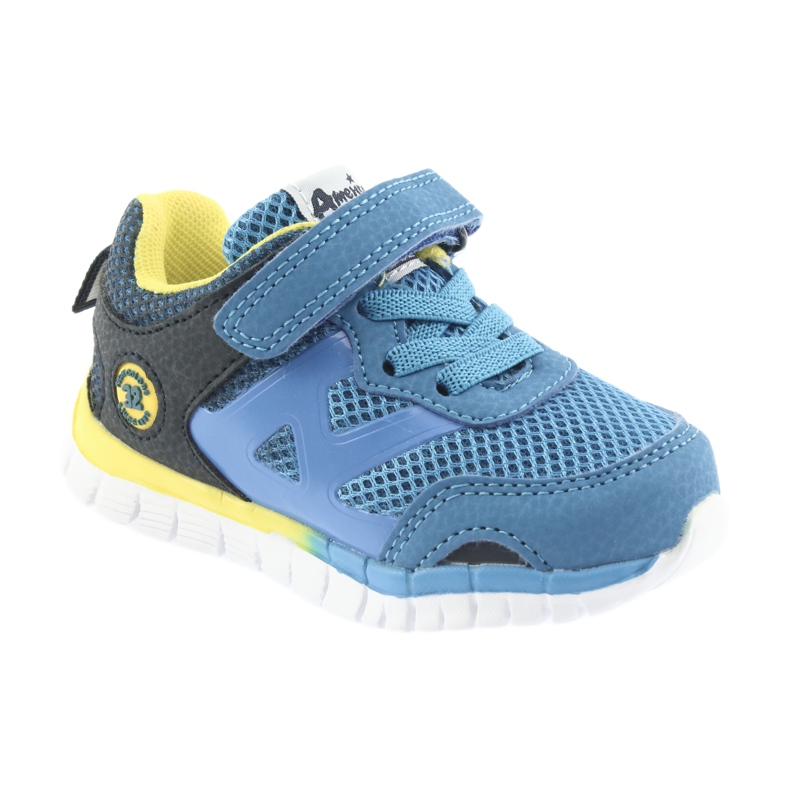 Zapatillas deportivas Blue American Club ES35 azul amarillo azul marino 2