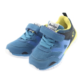 Zapatillas deportivas Blue American Club ES35 azul amarillo azul marino 9