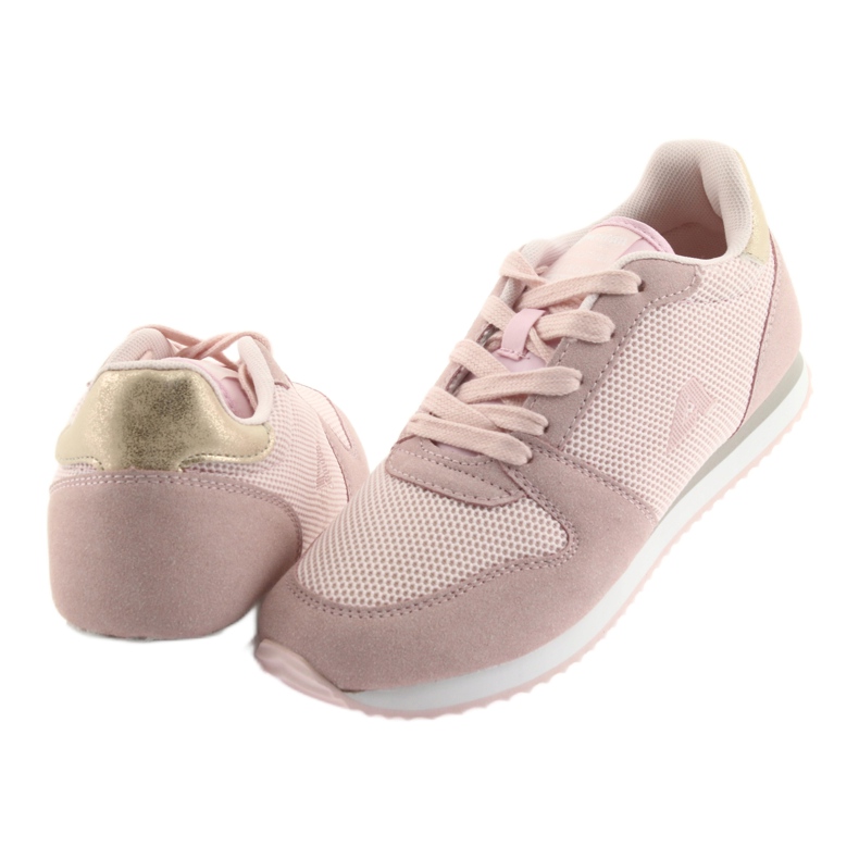 Zapatillas deportivas Lt.pink American Club FH10 amarillo rosa 4