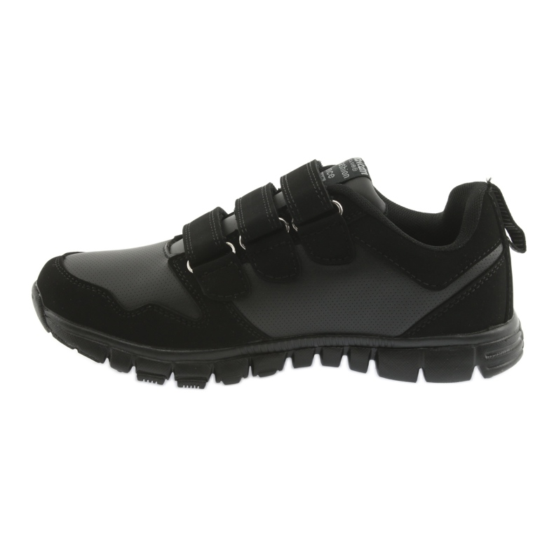 Zapatillas deportivas American Club FH16 Velcro negro 2