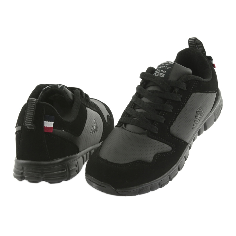 American Club Zapatos deportivos americanos fh16 negro 4
