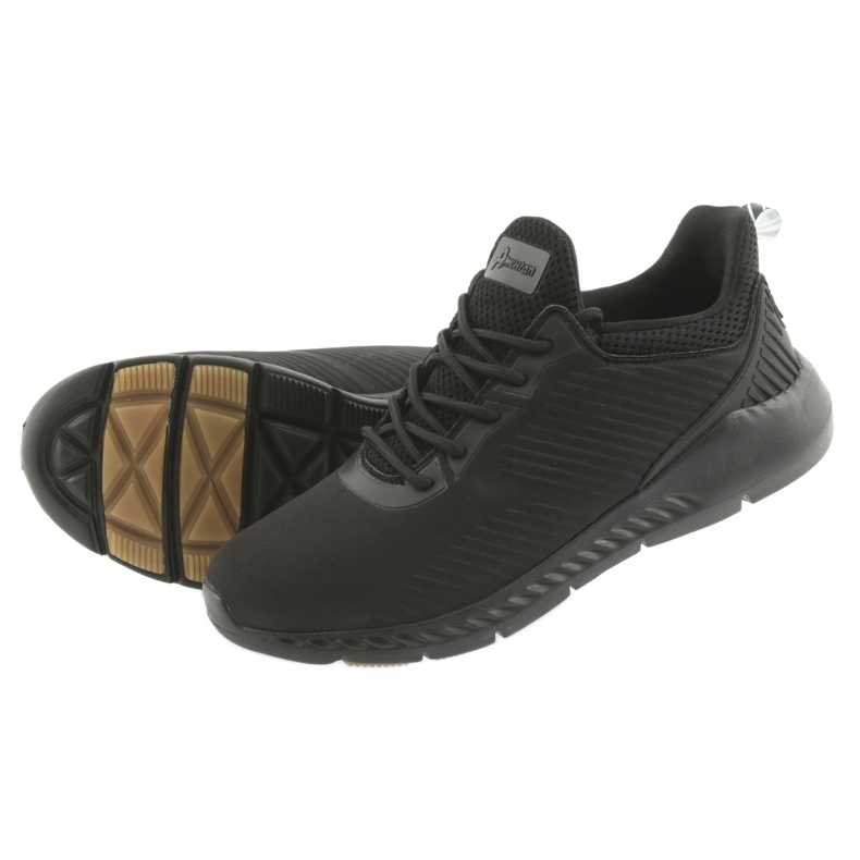 Zapatillas deportivas American Club FH08 negro 5