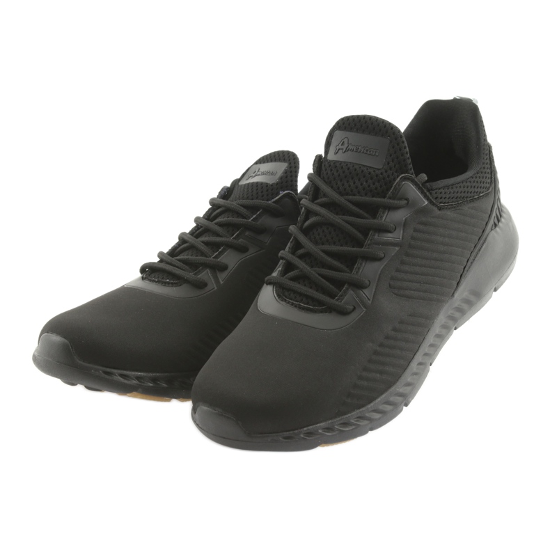 Zapatillas deportivas American Club FH08 negro 3