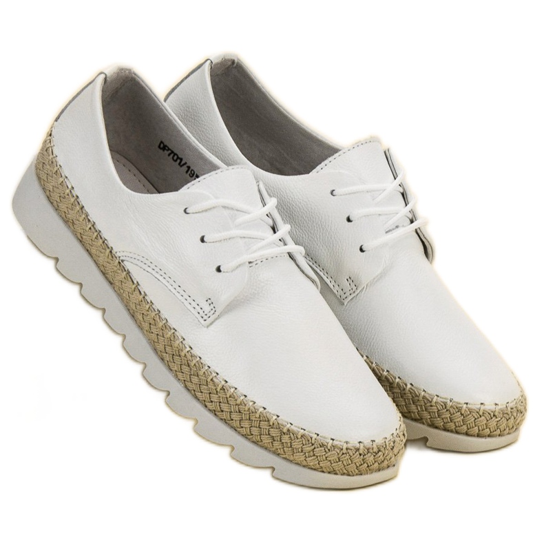 Filippo Zapatos de cuero blanco 2 Filippo Zapatos de cuero blanco 2